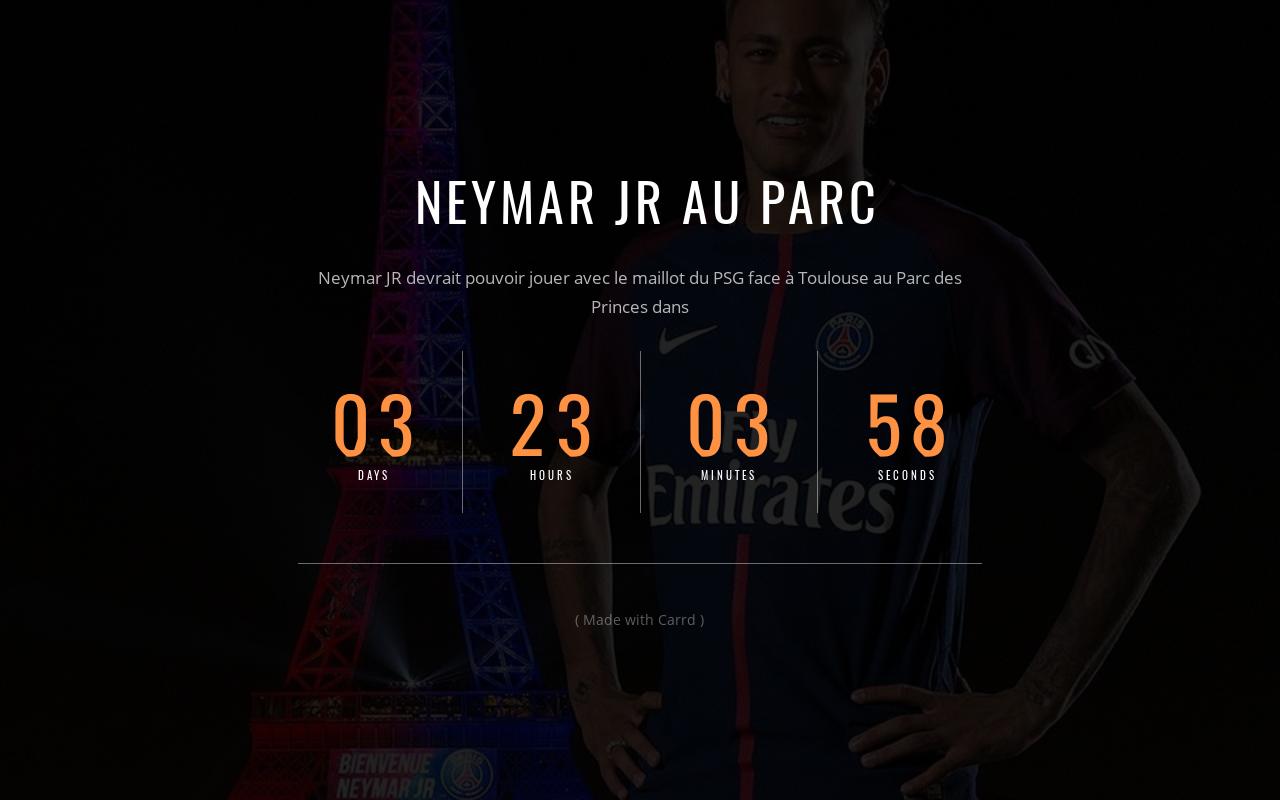 Carrd profile picture for @neymarjr